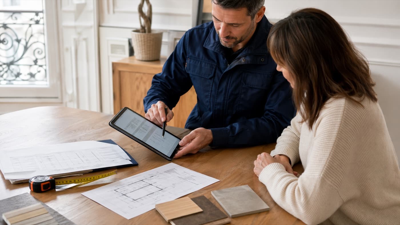 Comparaison de devis artisan à Paris 2e
