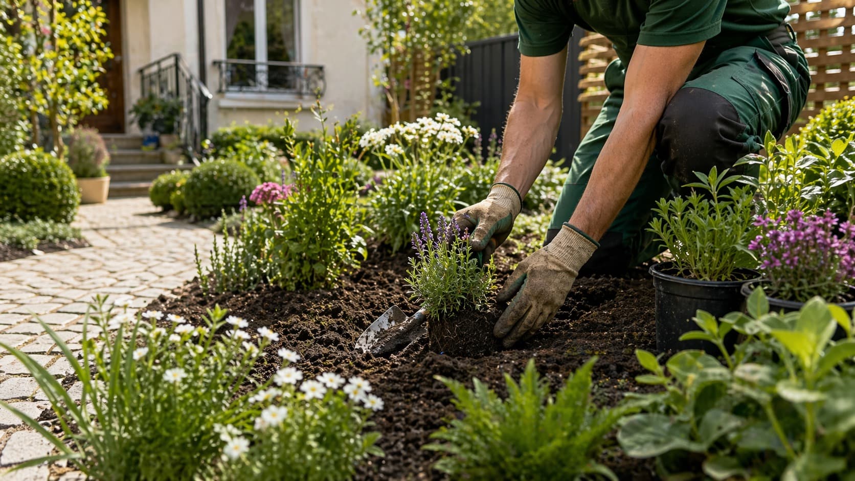 Intervention jardinage à Antony
