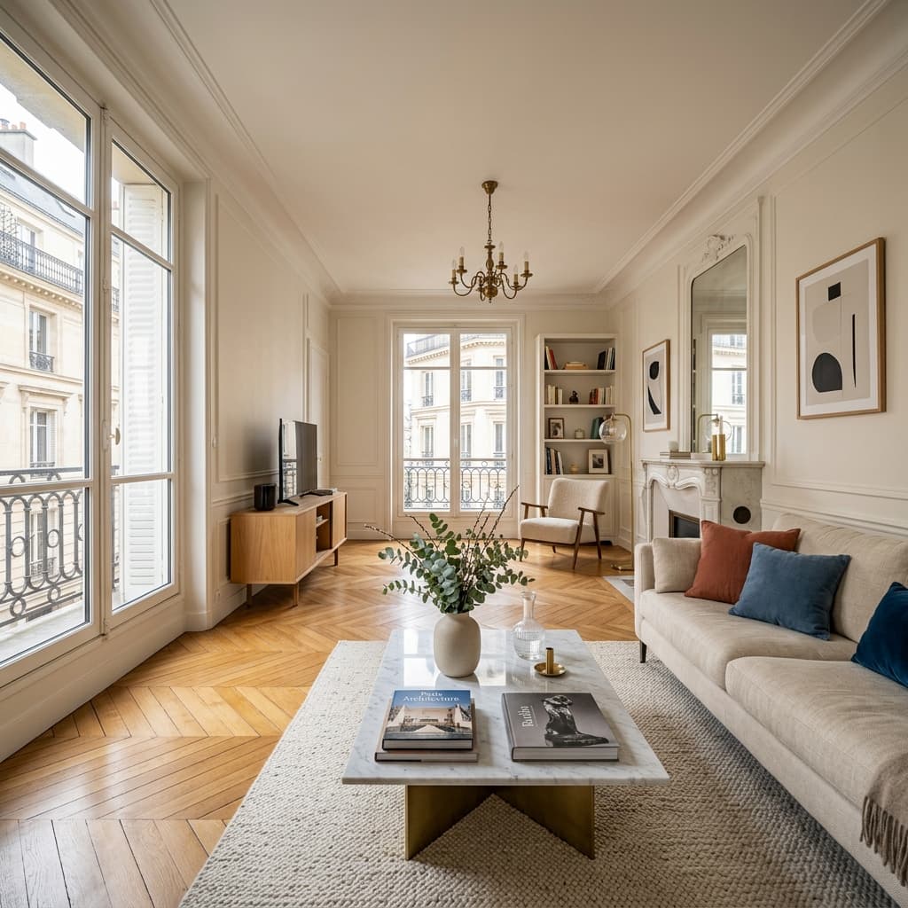 Intérieur rénové
