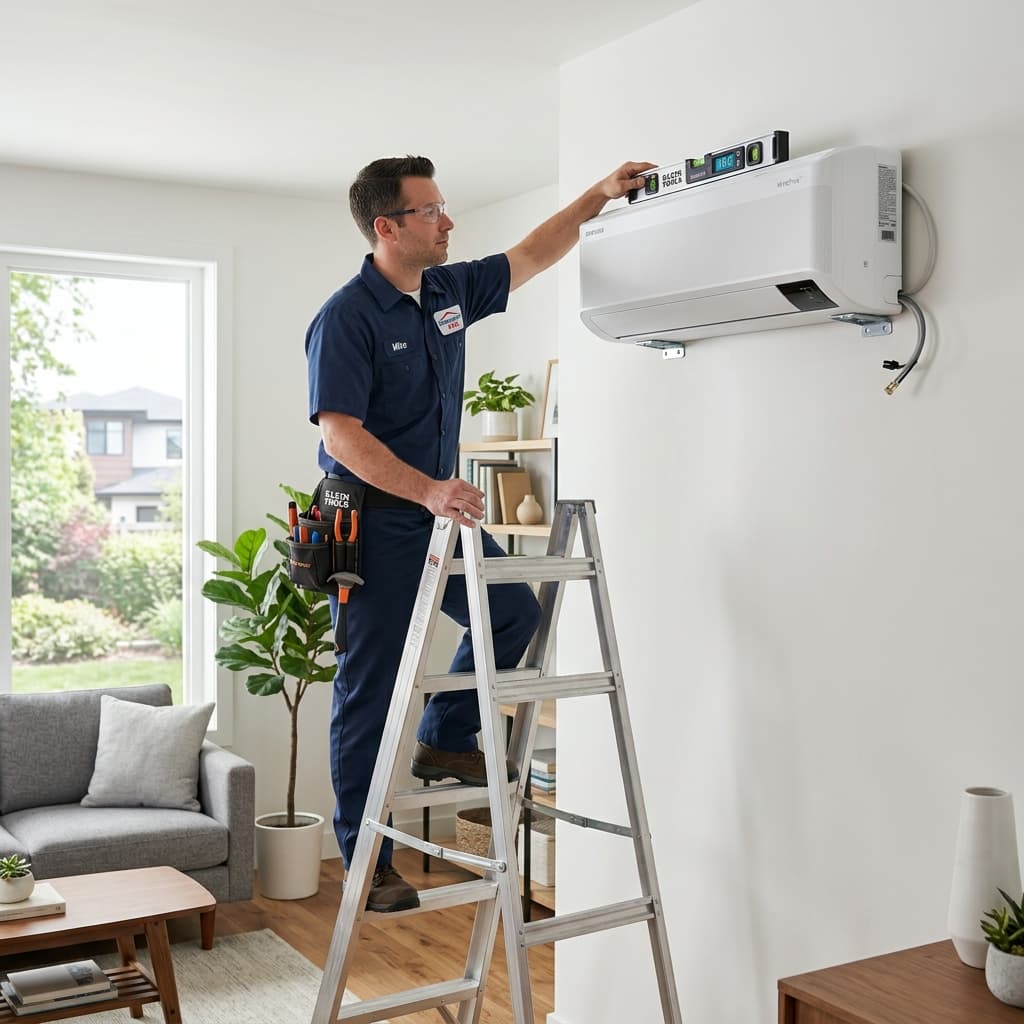 Intervention d'un Climatisation professionnel