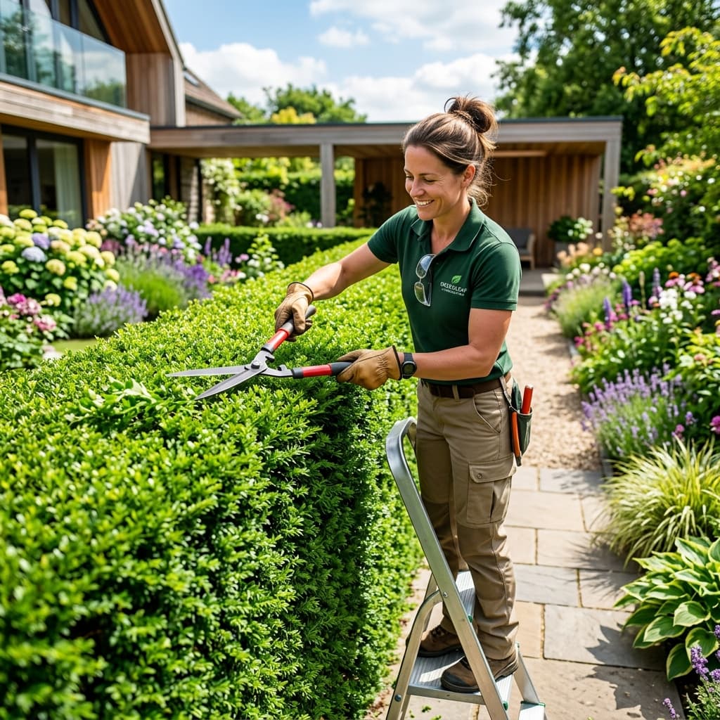 Intervention d'un Jardinage professionnel