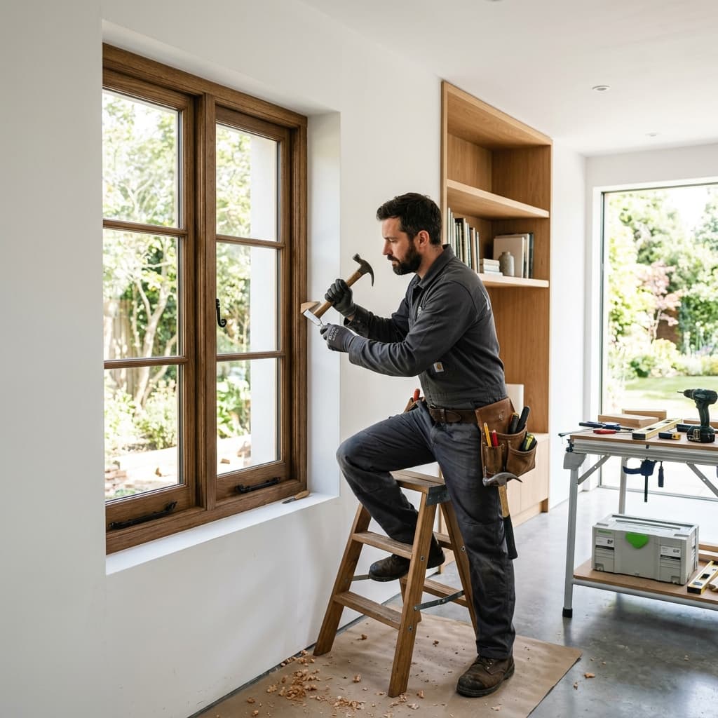 Intervention d'un Menuiserie professionnel