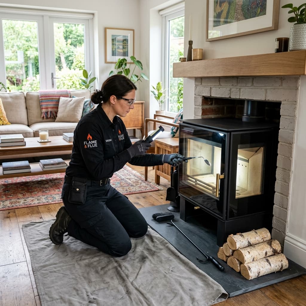 Intervention d'un Ramonage professionnel