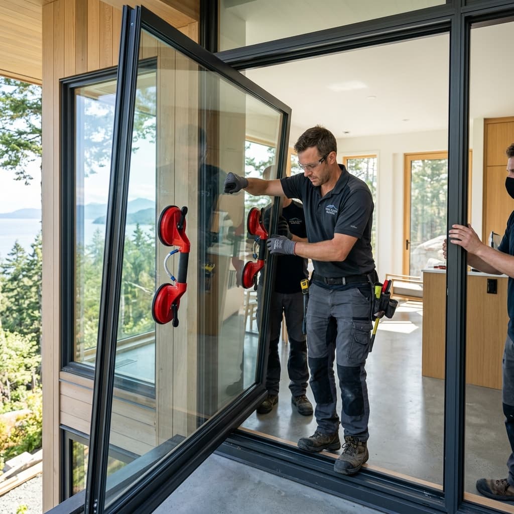 Intervention d'un Vitrerie professionnel